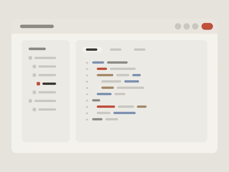 Component code in the editor beside the project's file tree