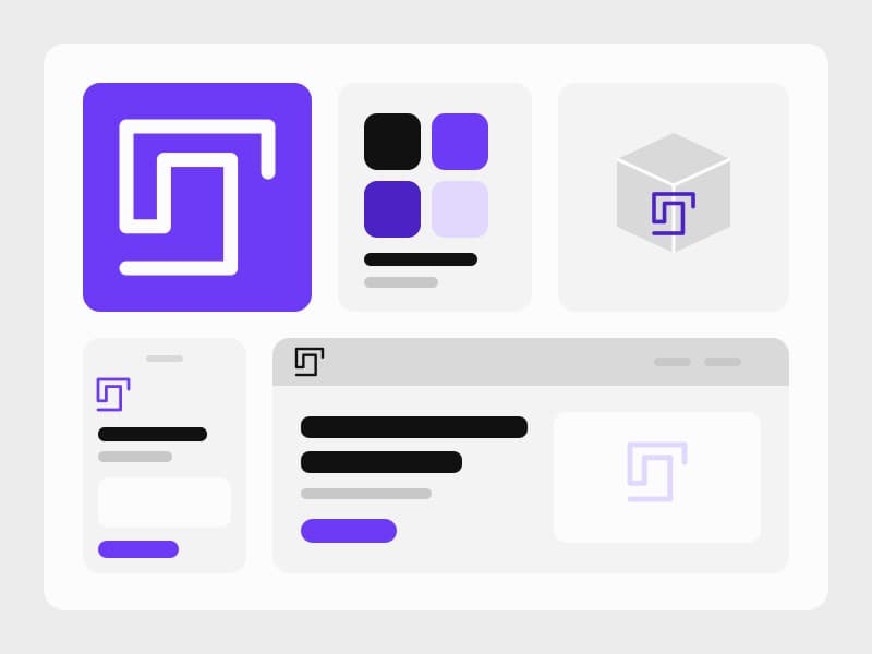 Identity system applied across packaging, app and site
